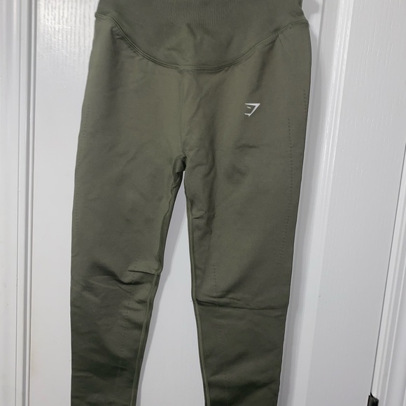 ✨ LOWEST PRICE✨ NEW Green Gymshark Leggings - Picture 7 of 11